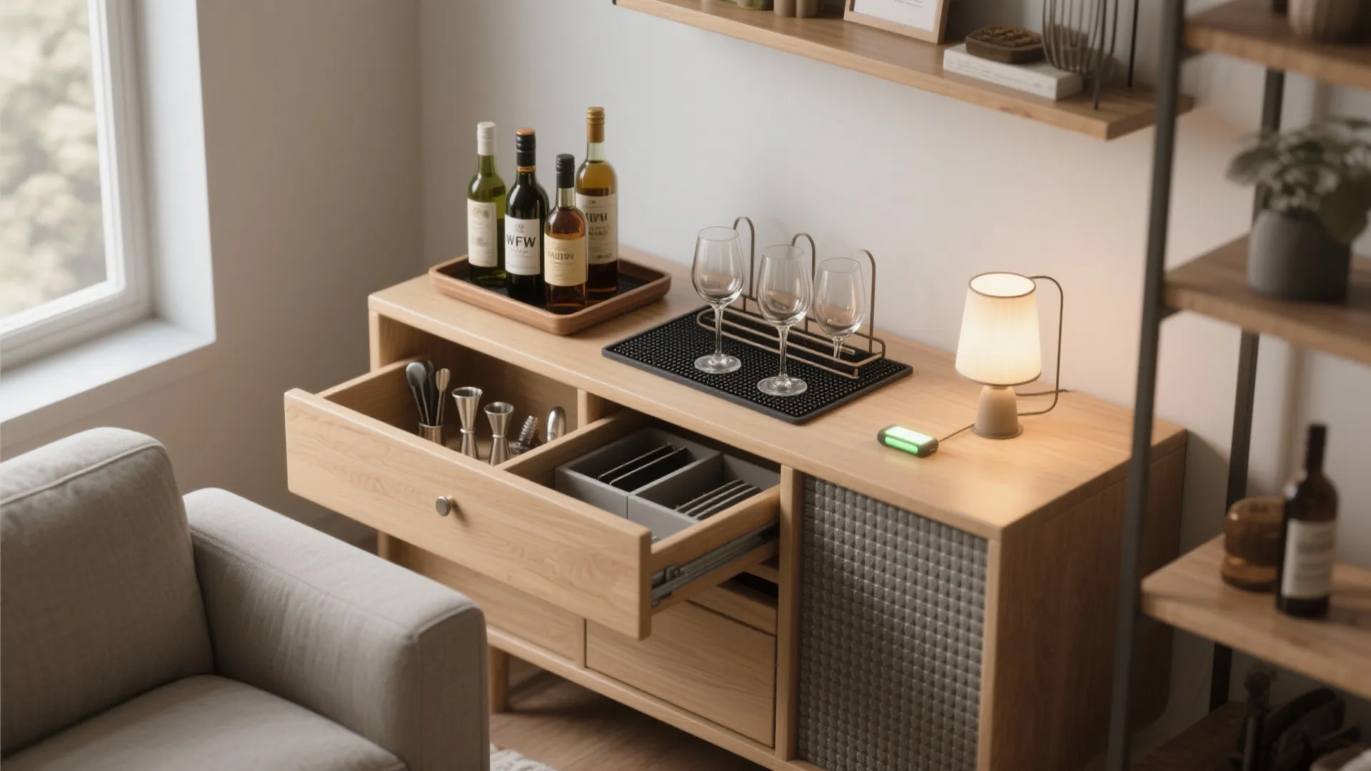 4) The micro bar or hosting hub