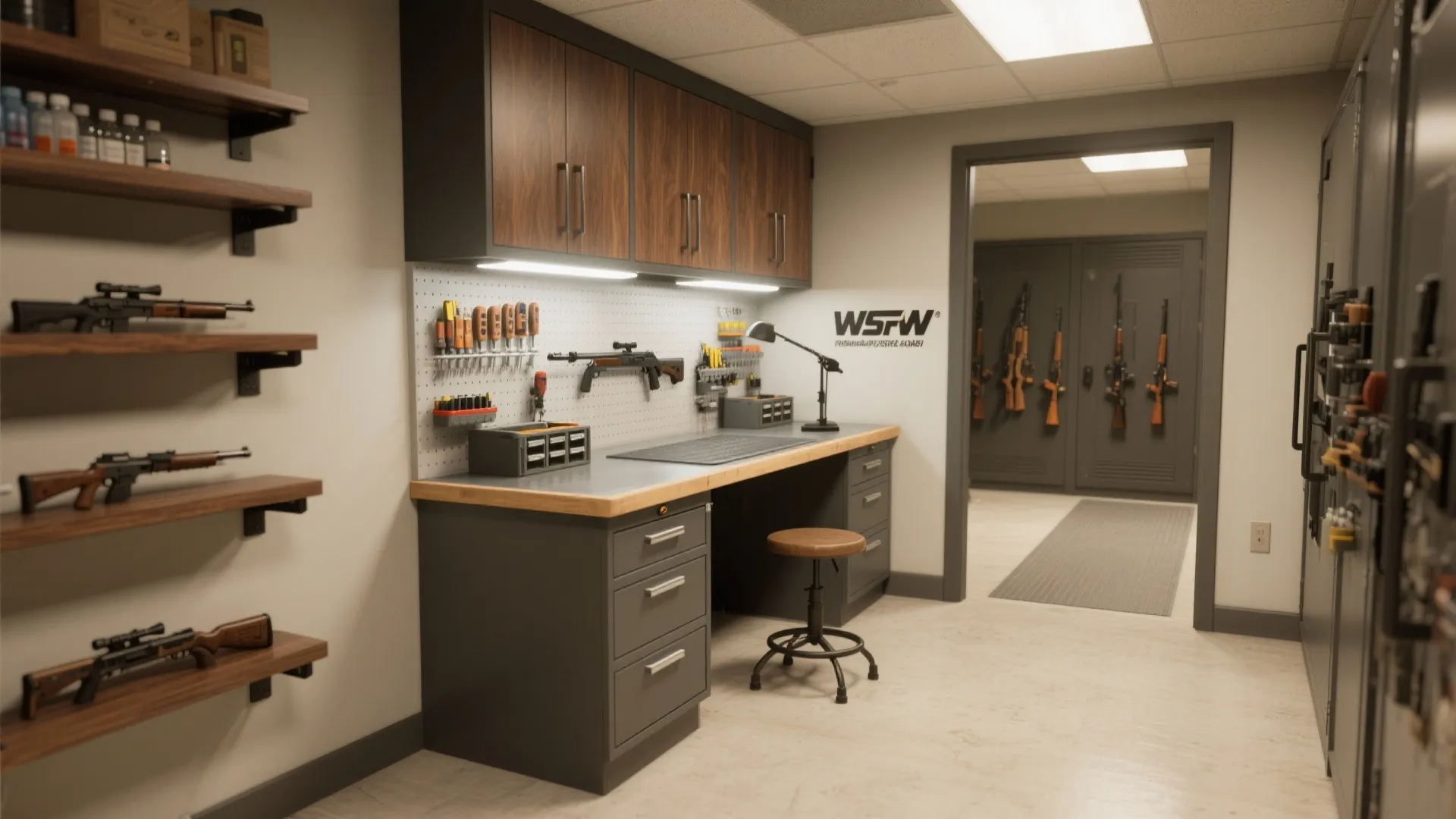 3) A micro workbench with a clean, safe flow