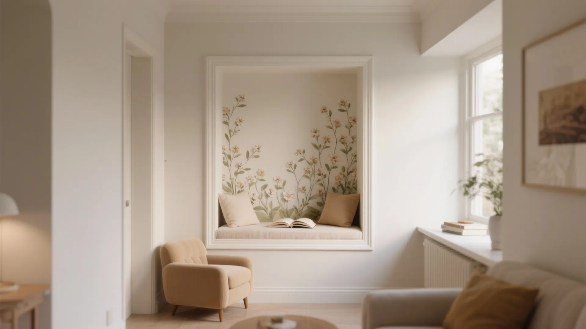 Micro-Flower Borders and Niche Accents