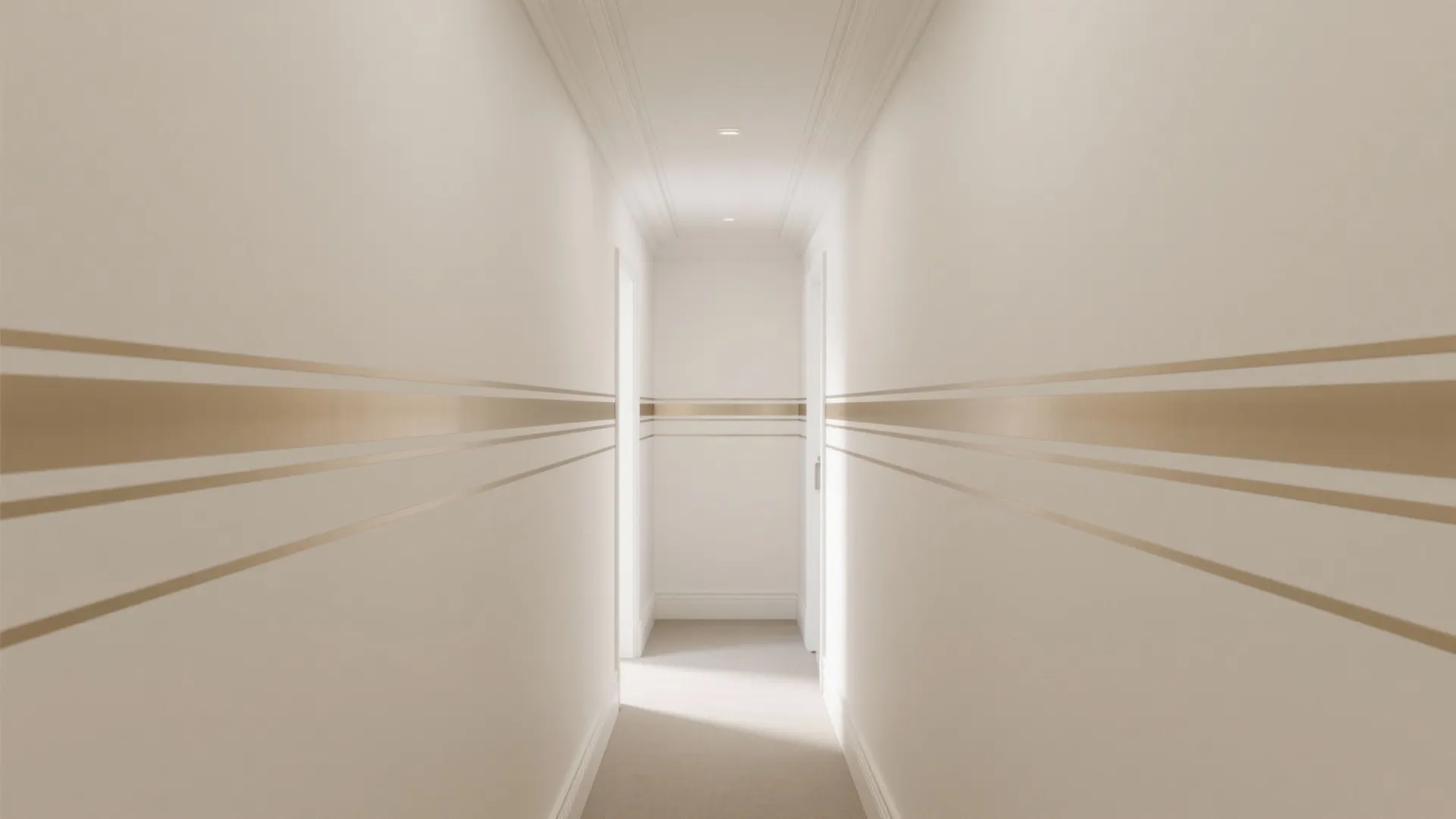 Crown-Line Micro Stripes to Lift the Ceiling