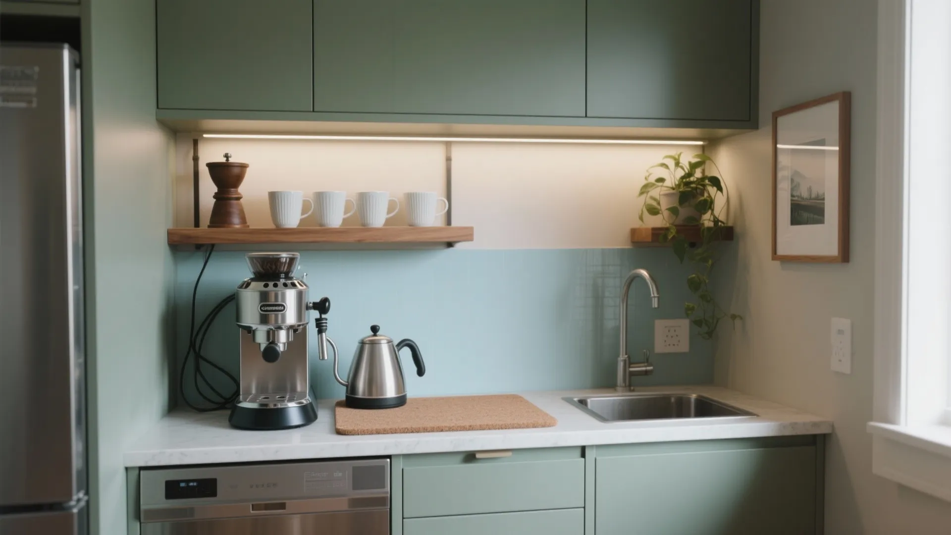 Small Space Coffee Bar Ideas: Stylish Solutions for Every Nook: 1 Minute to a Charming Home Café—Even in Tiny Spaces
