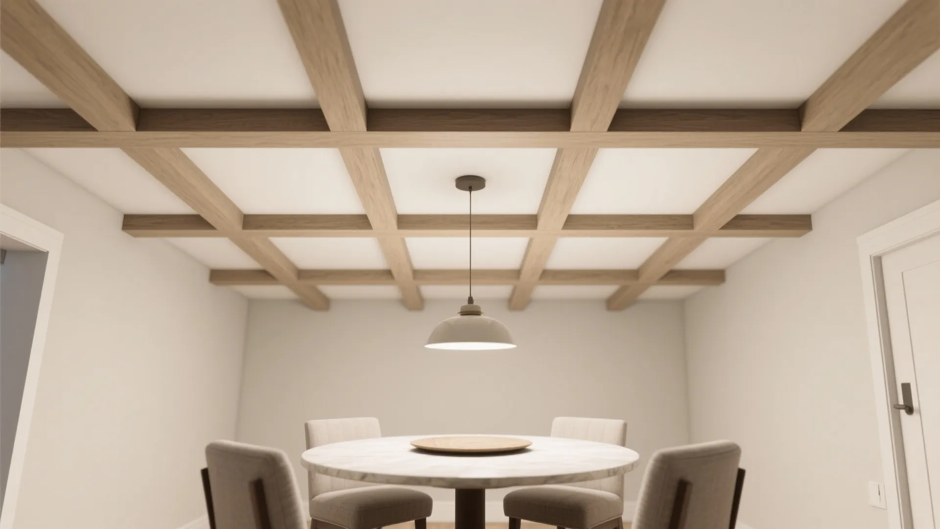 2) Micro Coffers: Narrow Beams, Big Texture