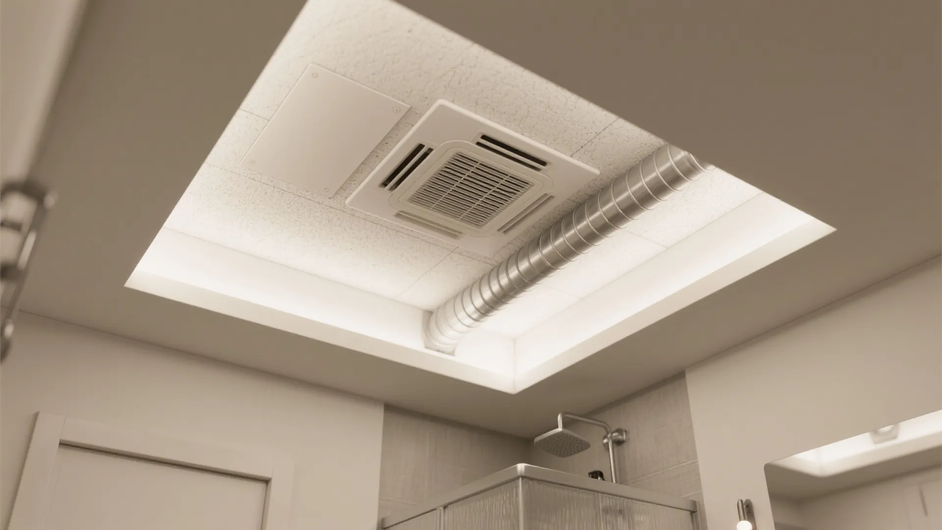 Integrated ventilation with acoustic gypsum micro-coffers