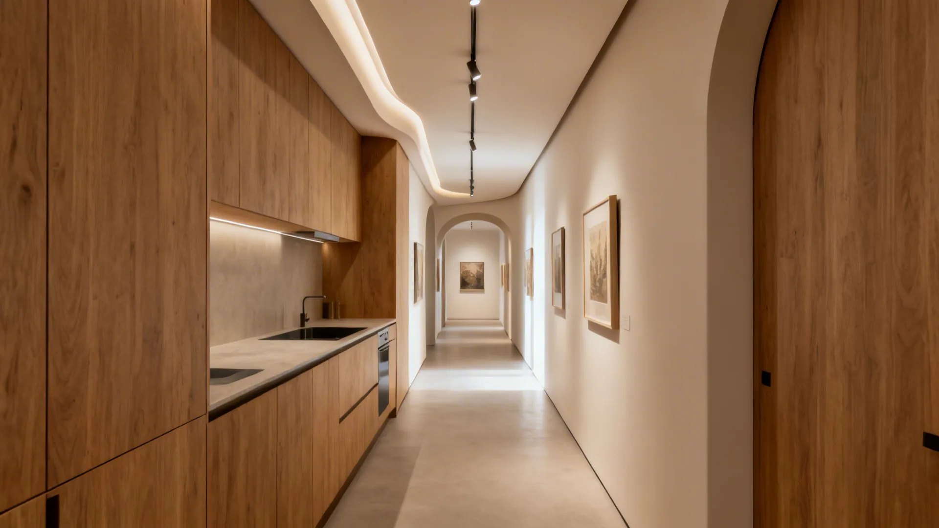 Micro-Profile Cove with Curved Corners