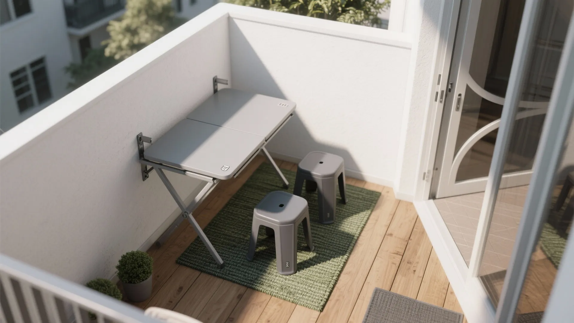 Micro Dining and WFH: Fold, Stack, and Slide