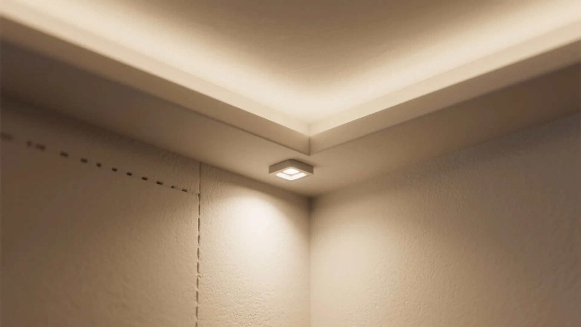 Sculpted Cove Corners with Micro Downlights