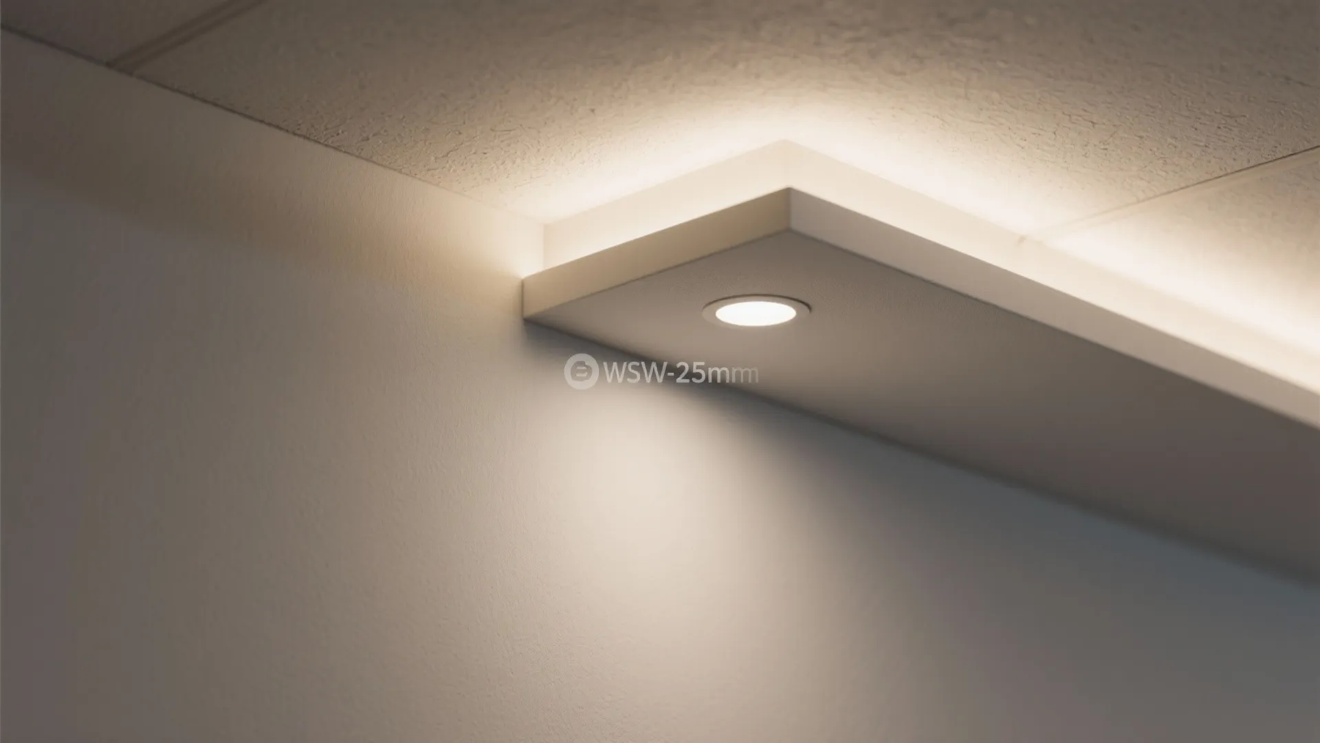 4) Micro-Dropped Panel with Integrated Downlights