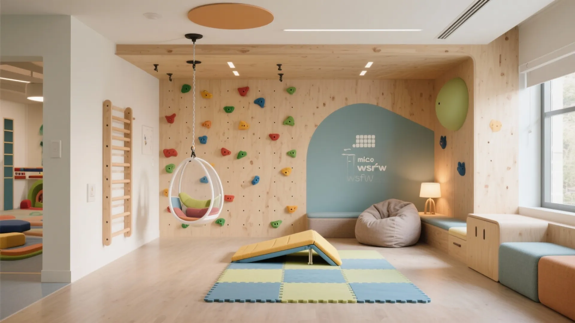 Built-In Movement: Micro Gym and Sensory Corner