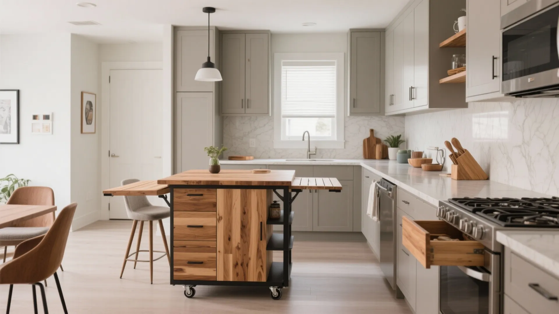 Multi-Function Islands & Flexible Prep