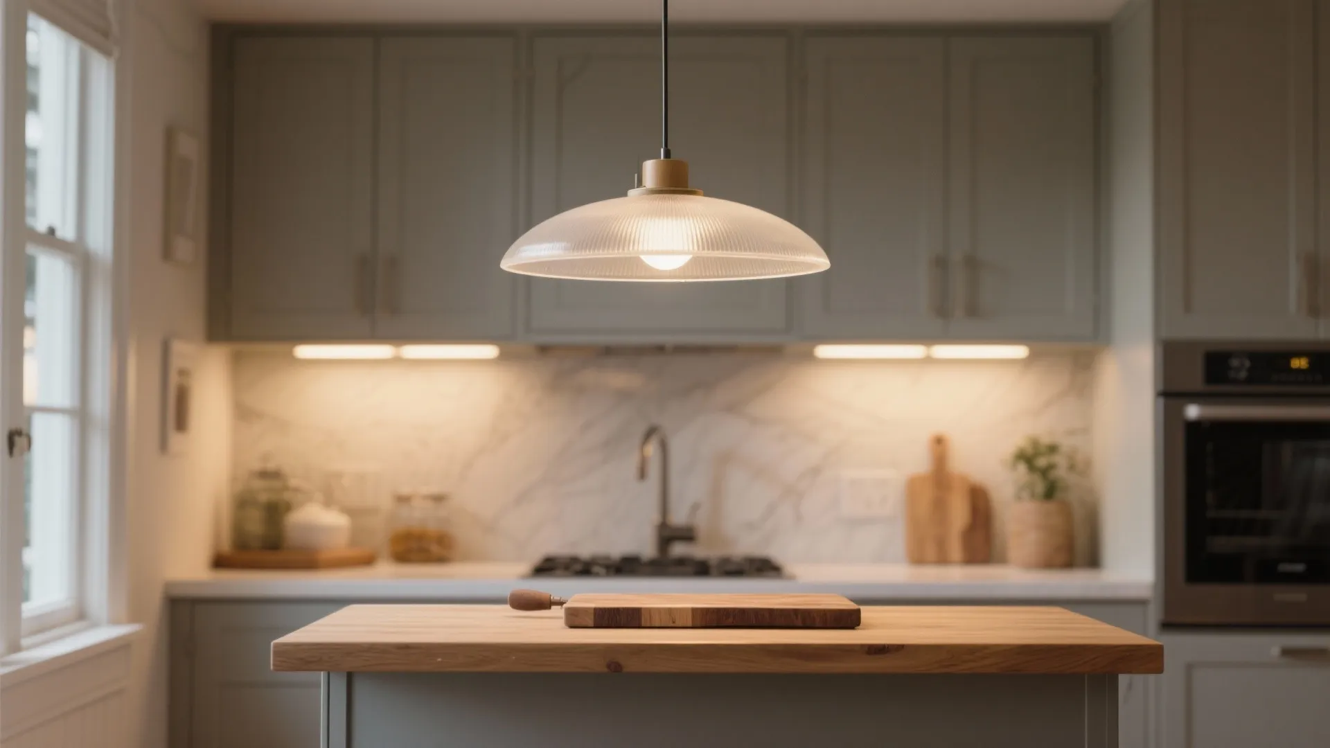 Pendant focus over micro islands or rails