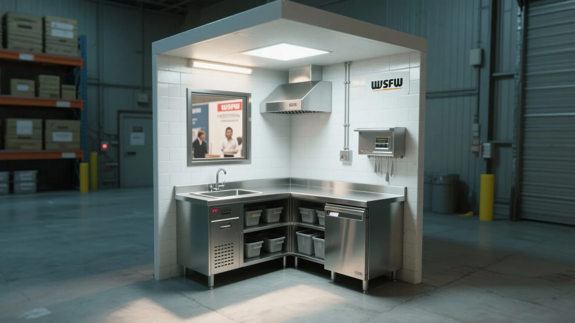 3. Micro-Kitchen and Efficient Service Flow
