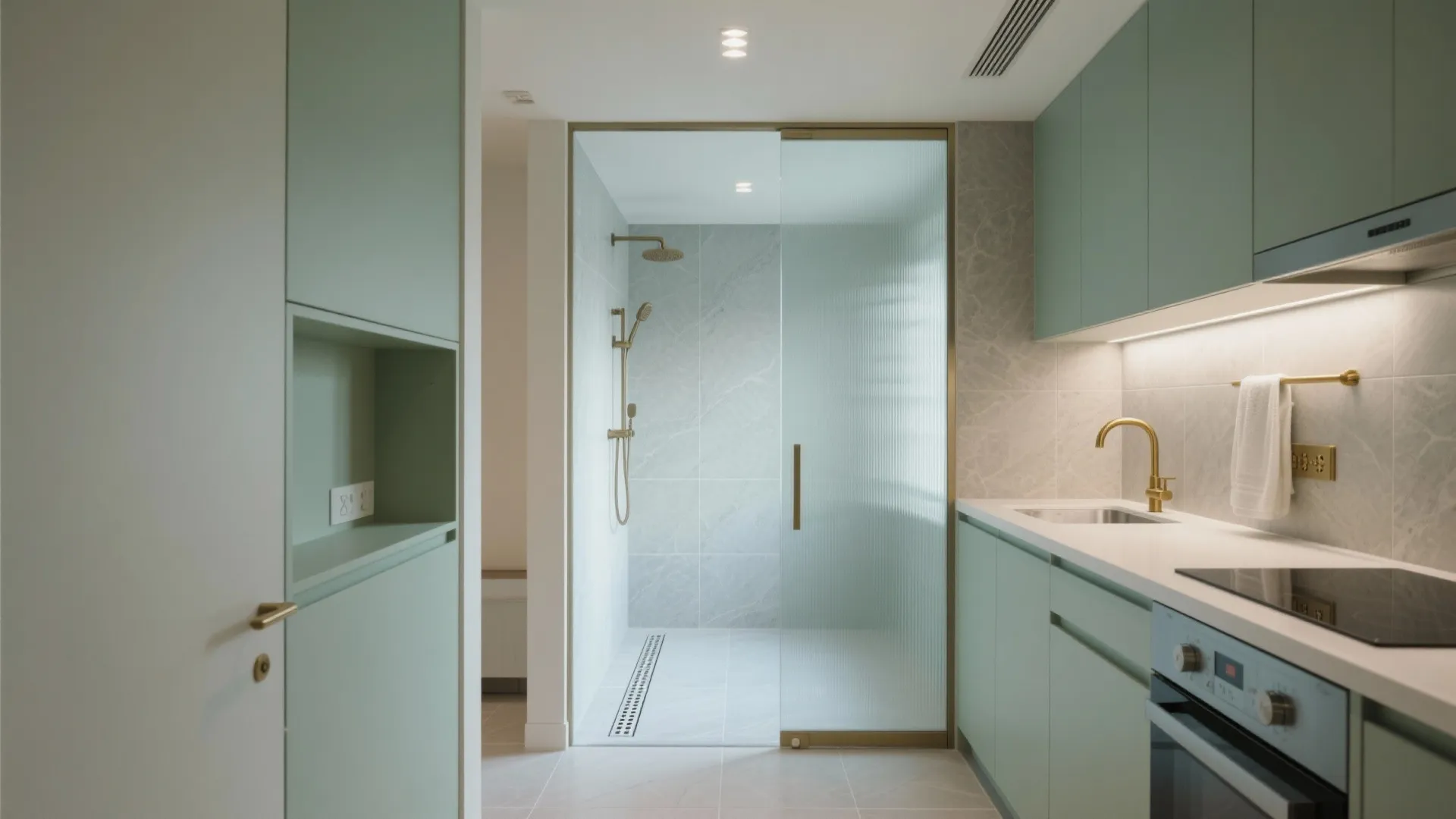 Kitchen Shower Ideas for Small Spaces: Creative Solutions: 1 Minute to Transform Your Small Kitchen Shower—Space-Saving Tips from a Pro Designer