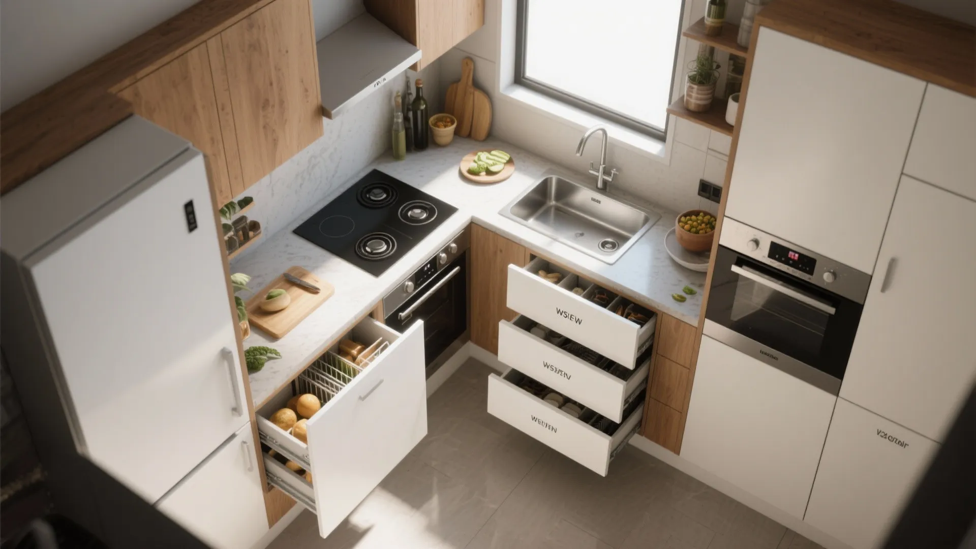 4. Tiny kitchens, smart workflows