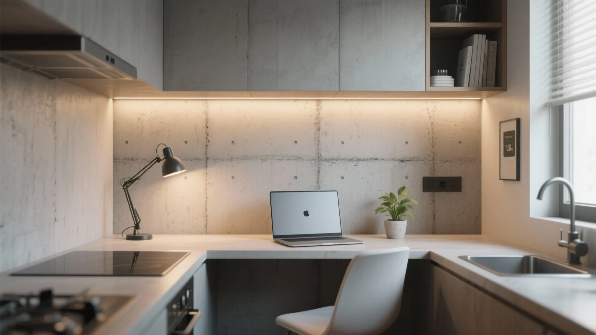 5. Micro-kitchen or workspace makeover