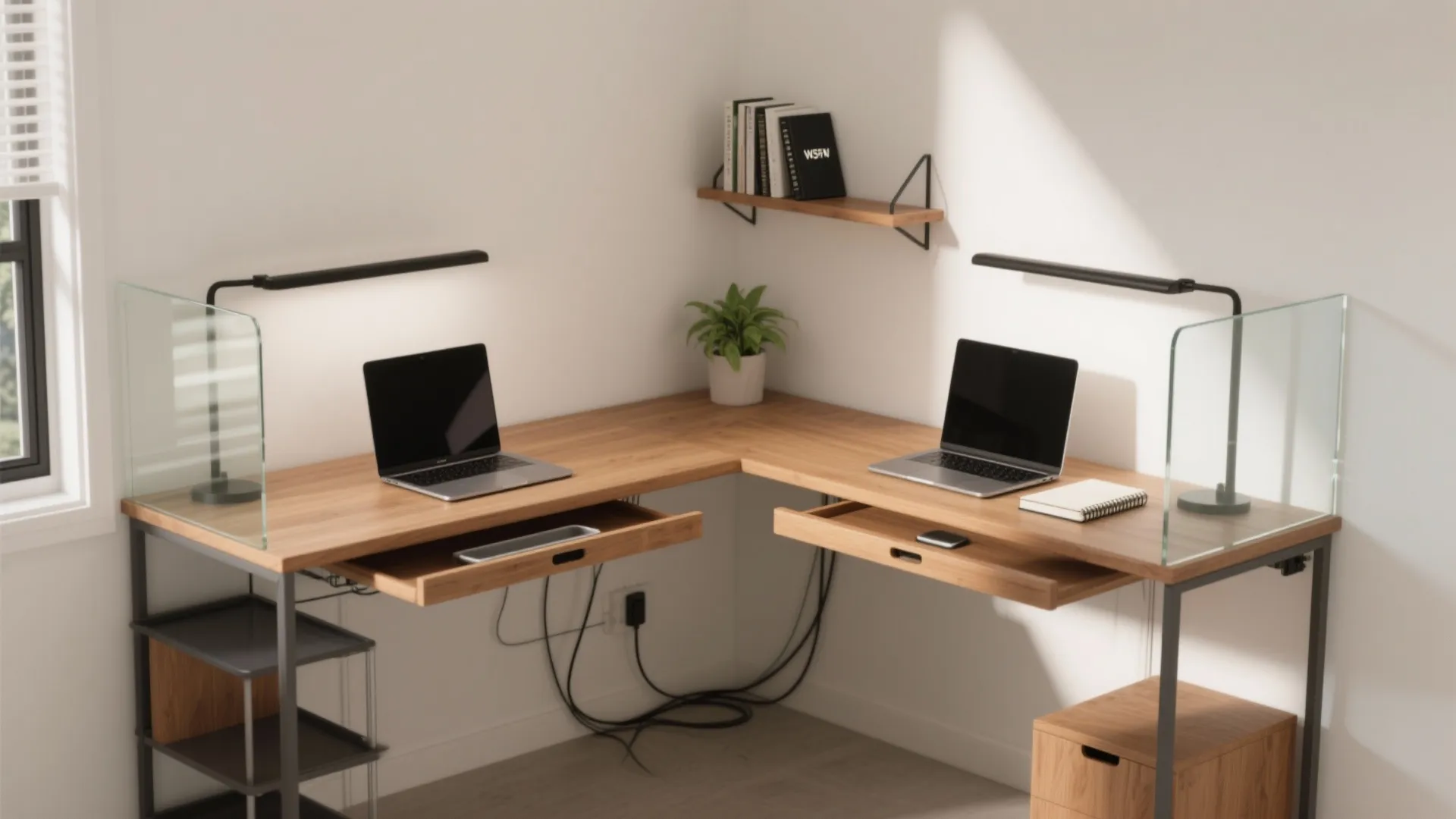 Micro L-shape: corner efficiency for focus