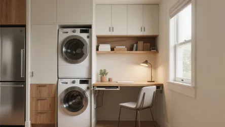 Small Laundry Room Office Ideas — 5 Space-Saving Plans