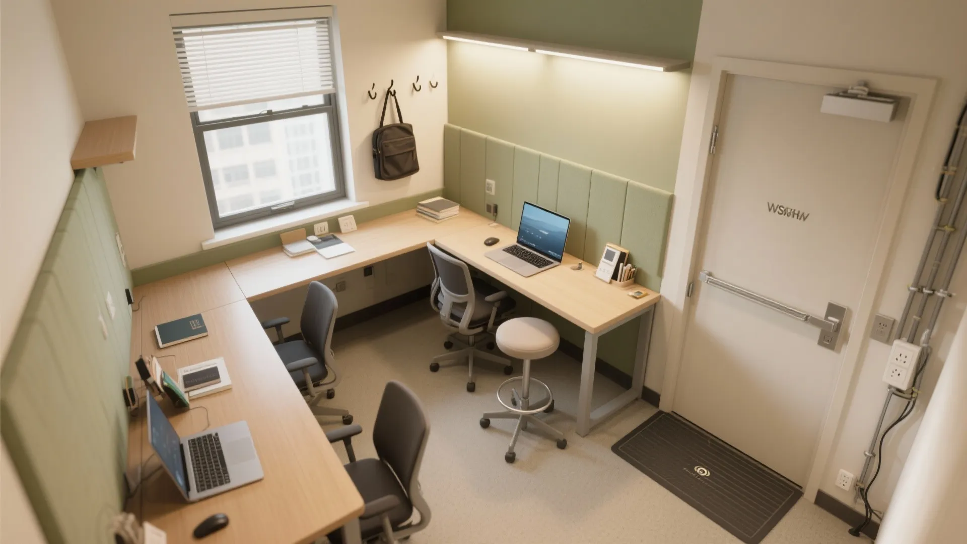 Ergonomic micro-layouts (the U, the L, and the bar)