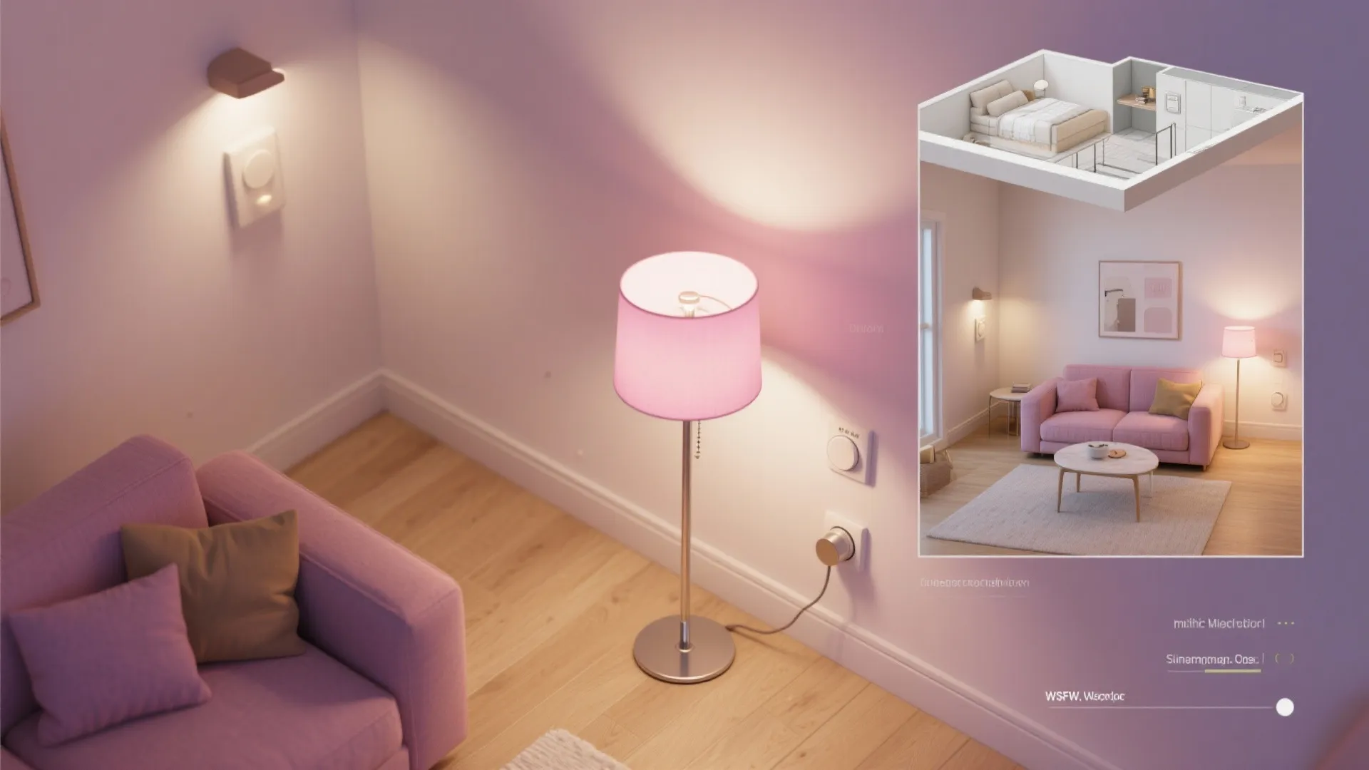 4. Layered Lighting in Micro Living Rooms