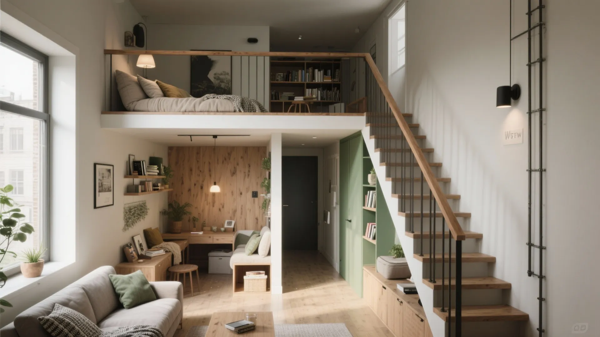 1. Micro Loft Living