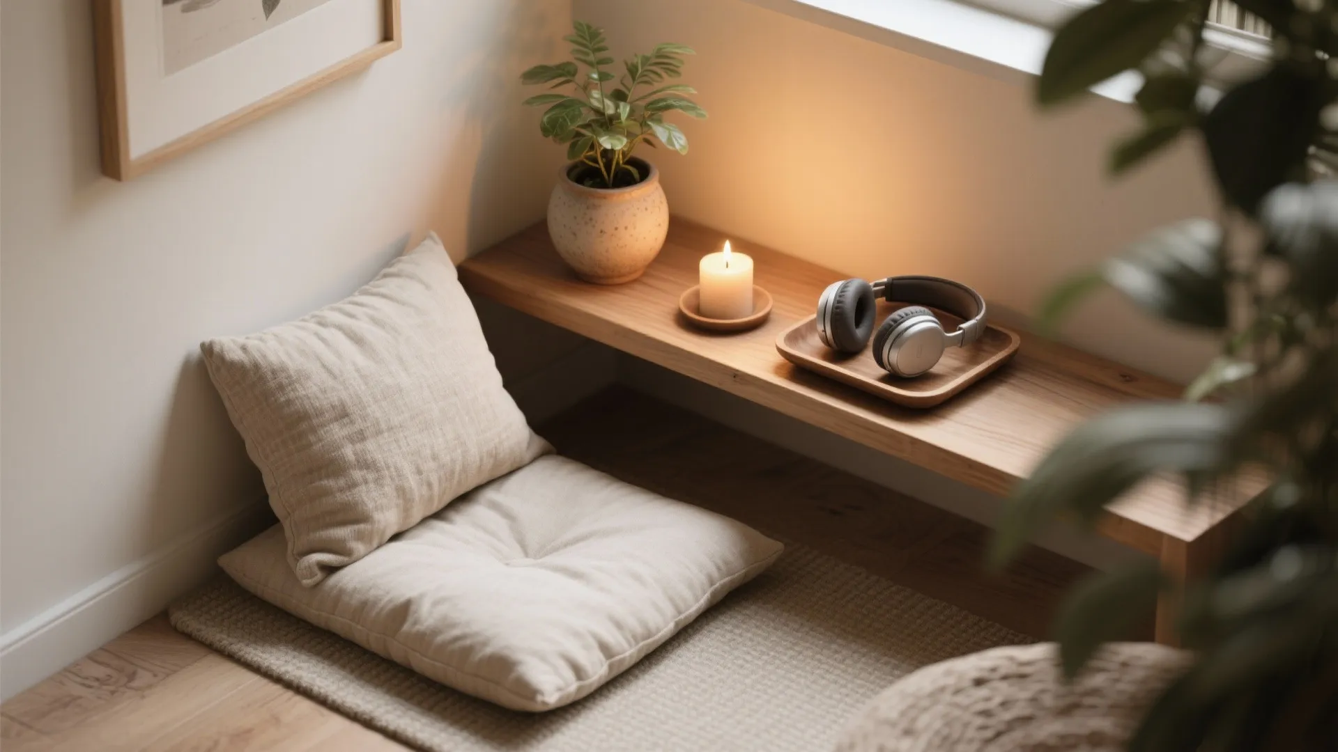 5. Micro Meditation Zone and Intentional Clutter Control