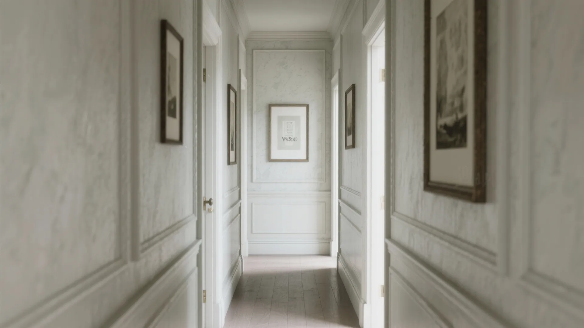 Textured paint and micro-molding for depth