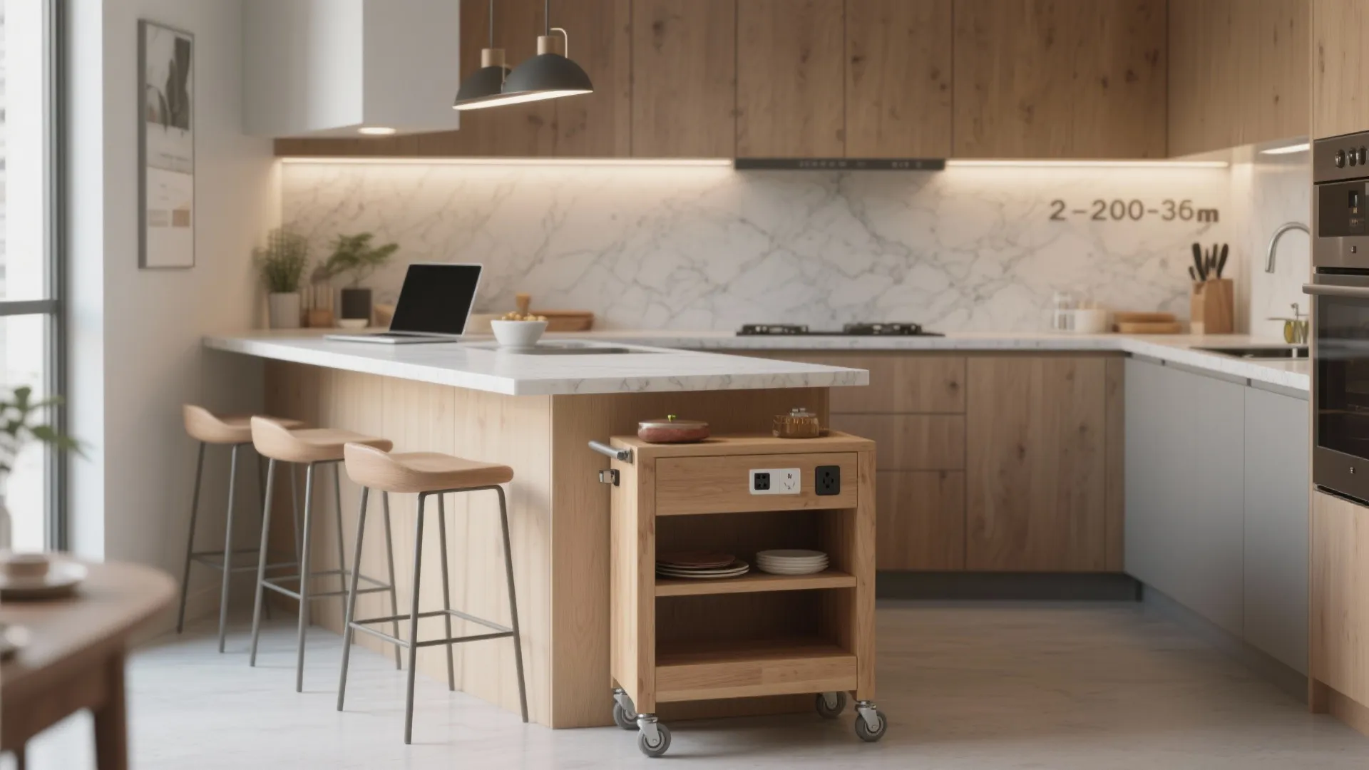 Multi-tasking islands and peninsulas (even micro ones)