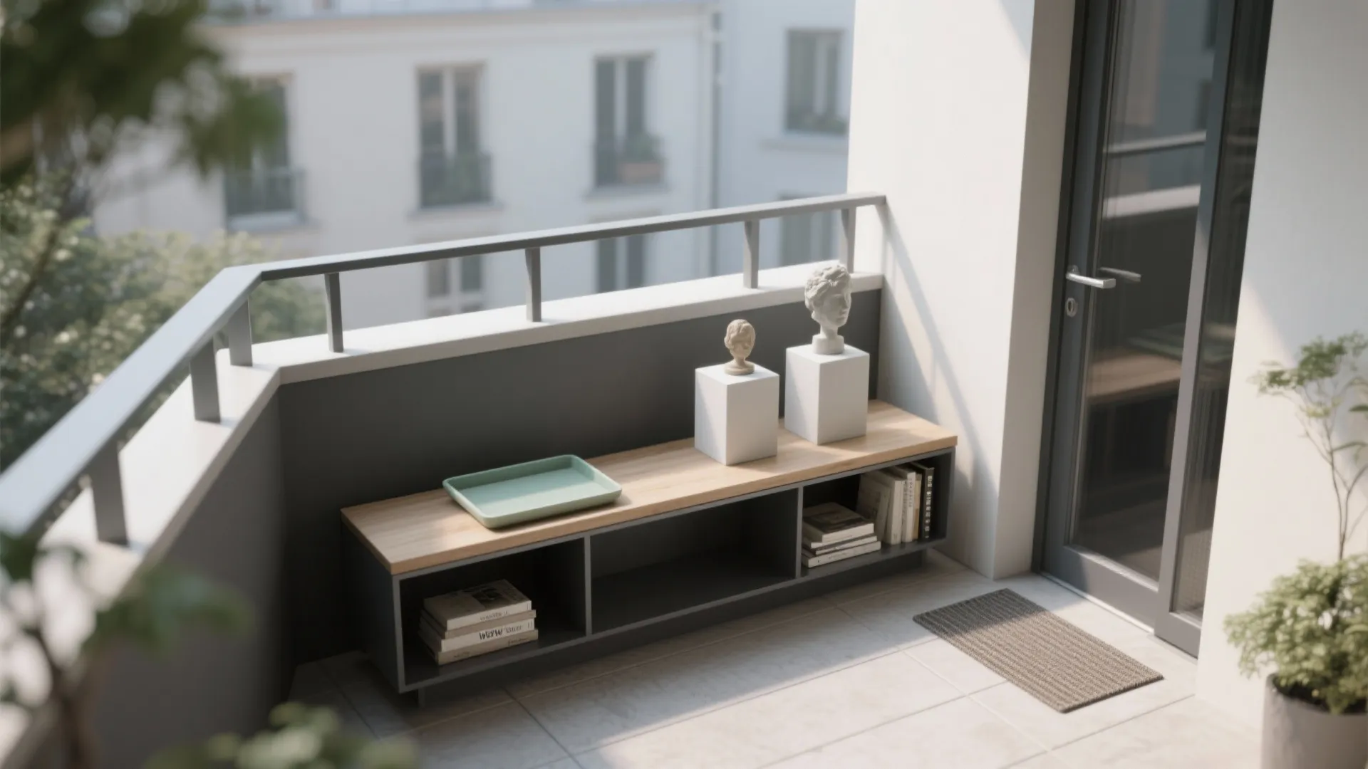 5) Micro-Furniture and Plinths: Seats That Double as Displays