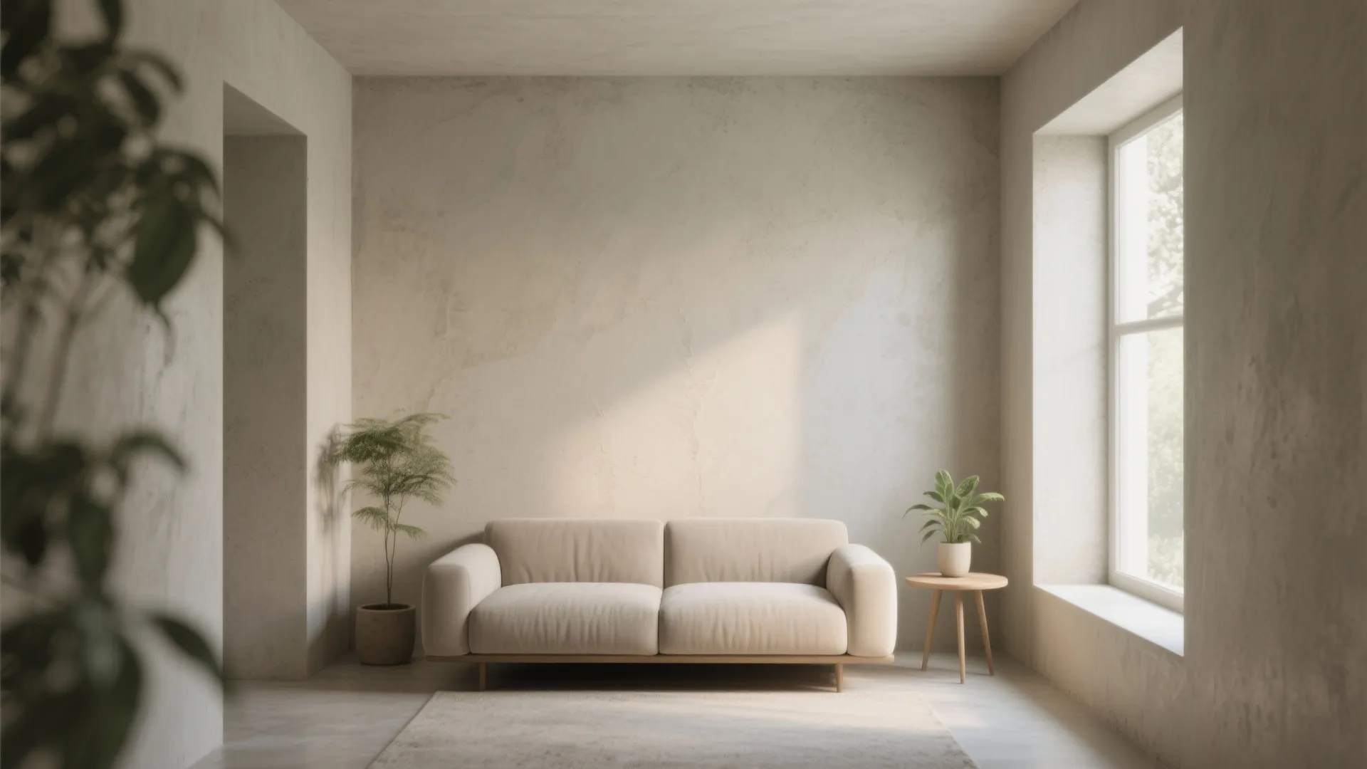 Microcement-look Putty for Seamless Walls