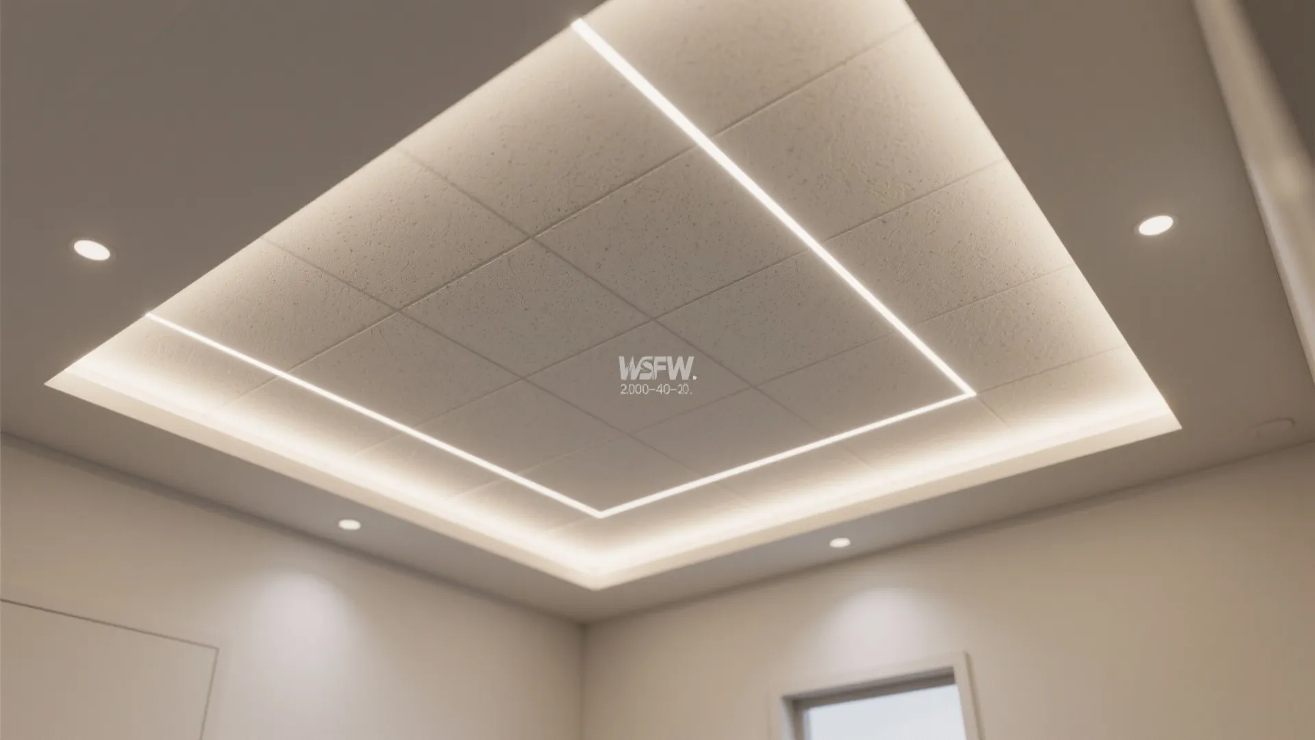 Minus False Ceiling, Plus Micro-Recess Lighting Grid