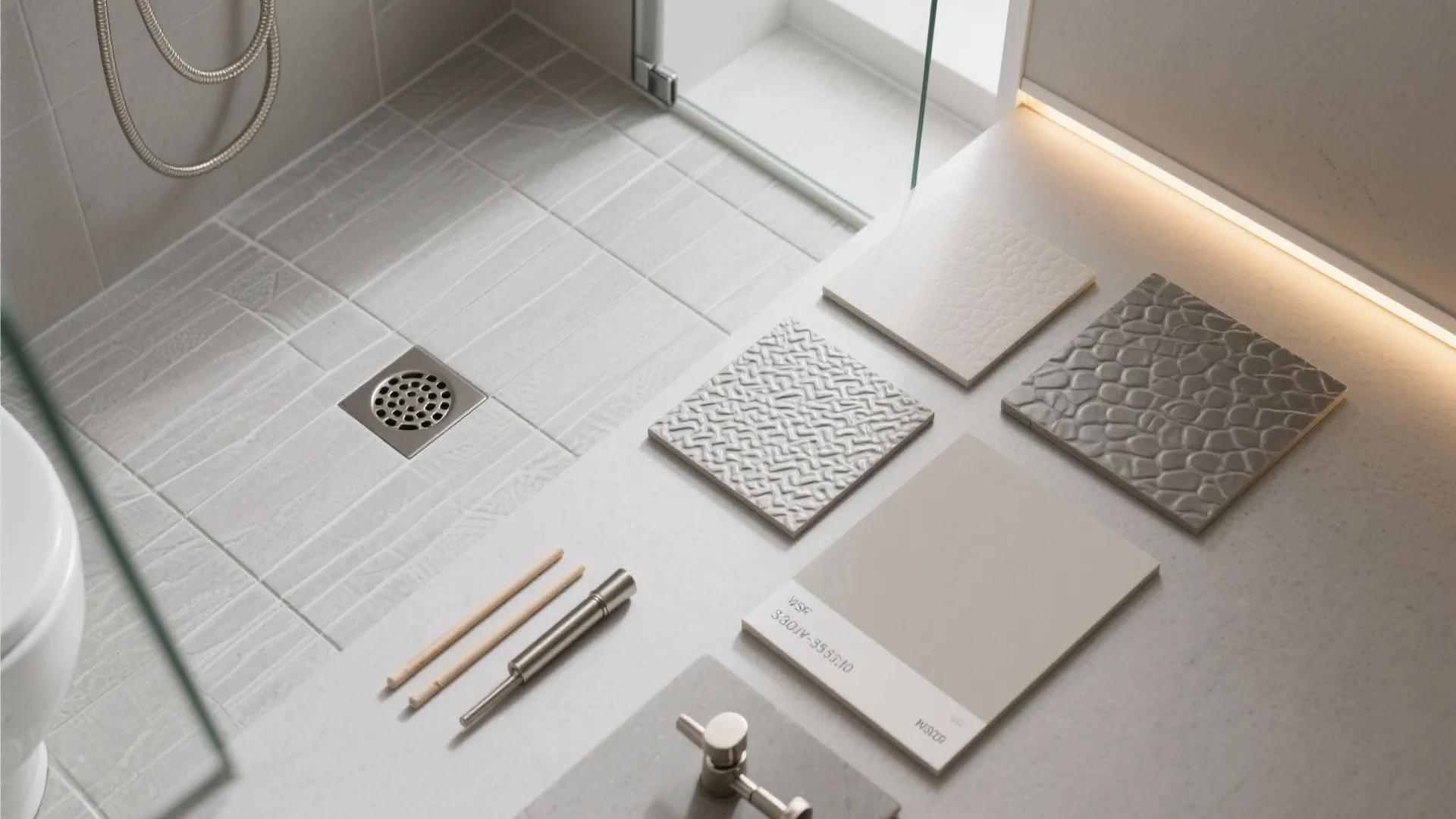 1) Minimal geometric relief for subtle depth