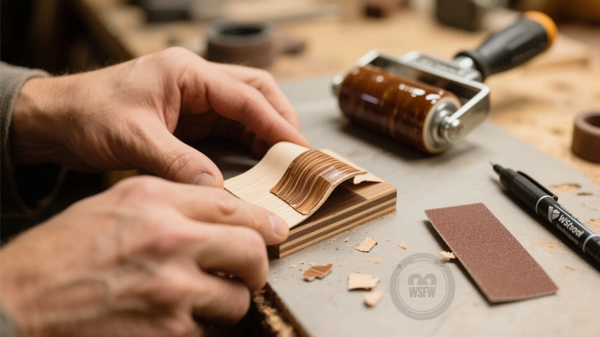 3. Patch and repair with micro-veneers