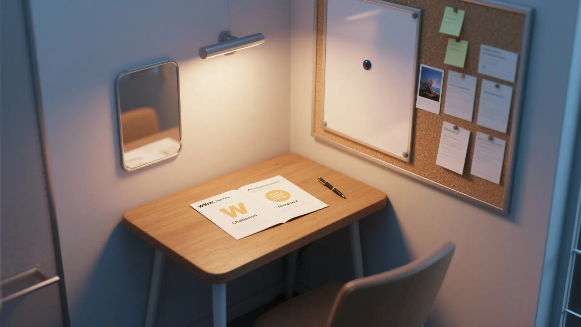 Micro-Review Station and Reflection Corner