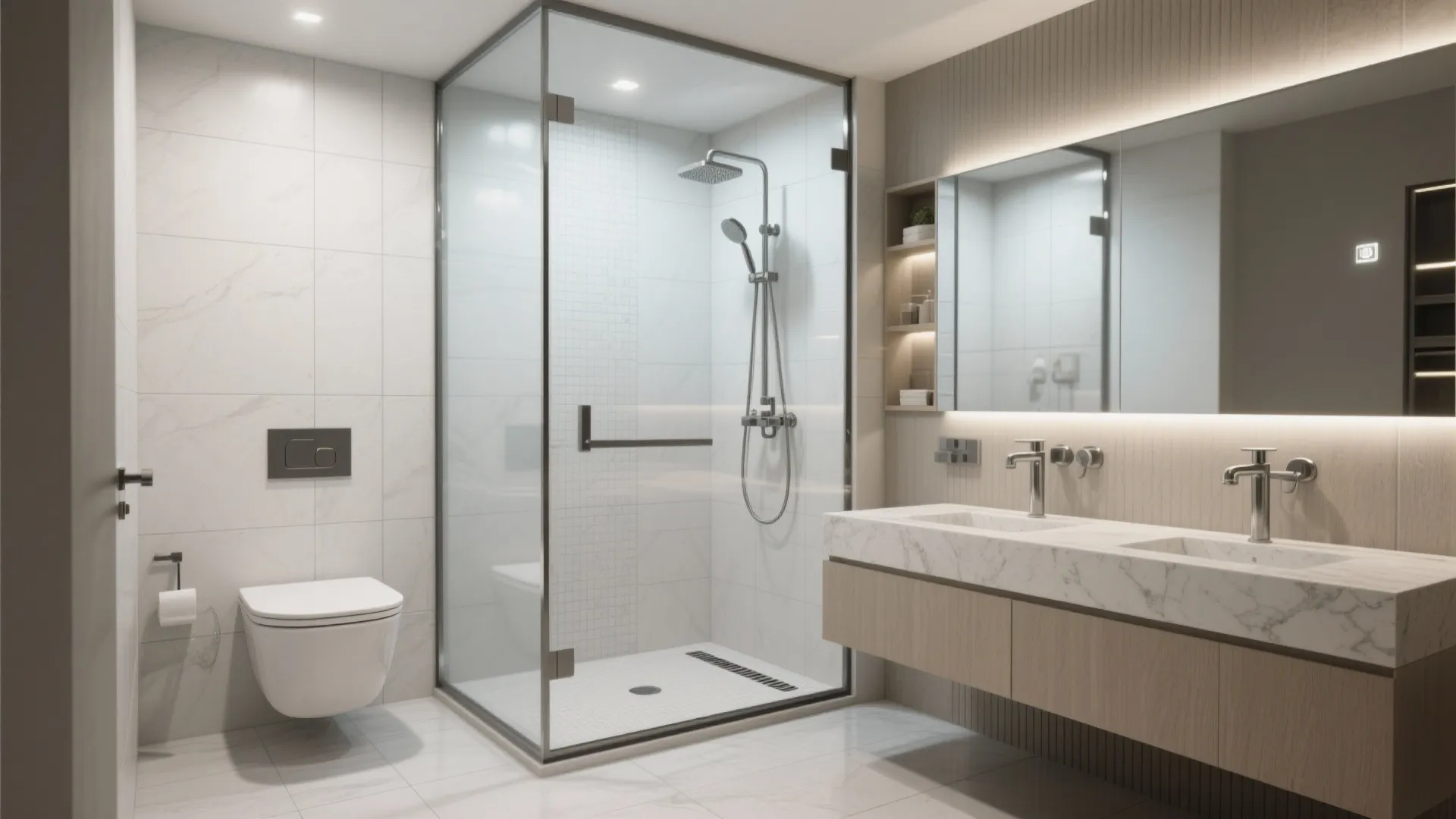 Micro-Spa Bathrooms with Big Impact