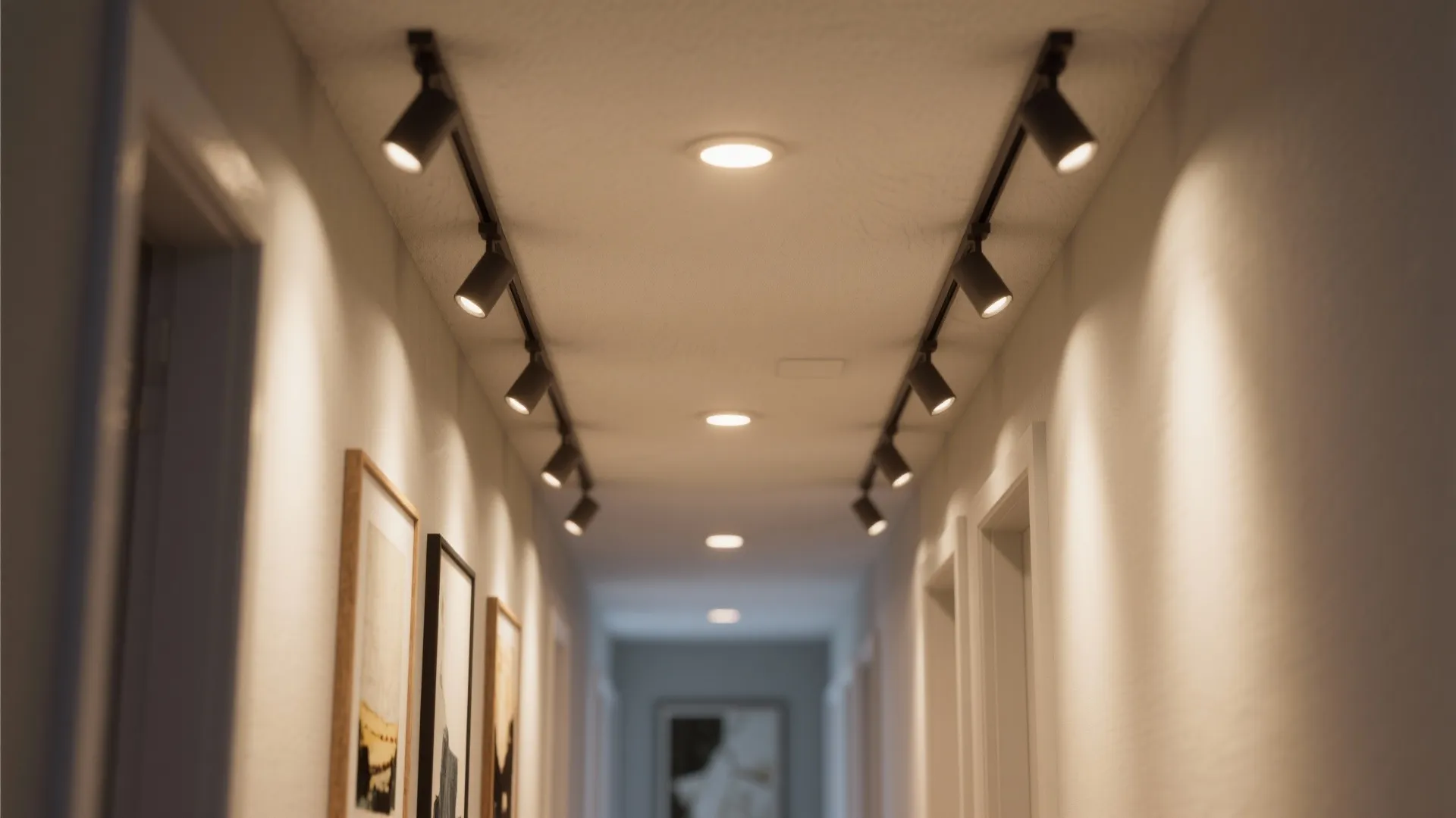 Micro-Spot Downlights + Accent Track