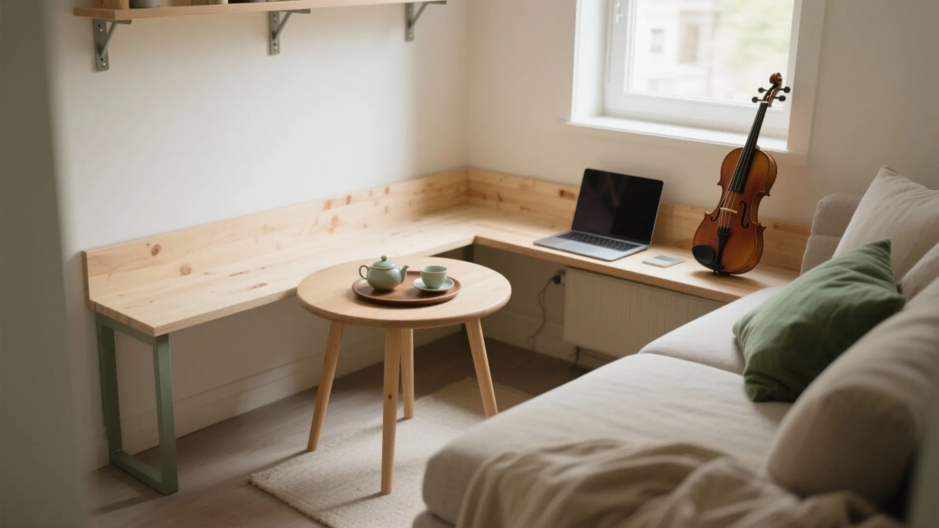 Corner Table Ideas: 5 Small Space Solutions: Practical corner table designs to maximize function and style in tight spaces