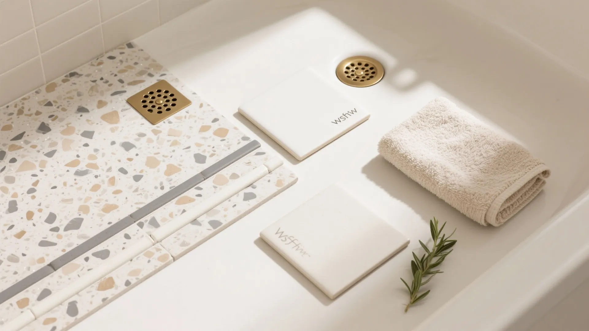 Micro-Terrazzo for Texture without Clutter