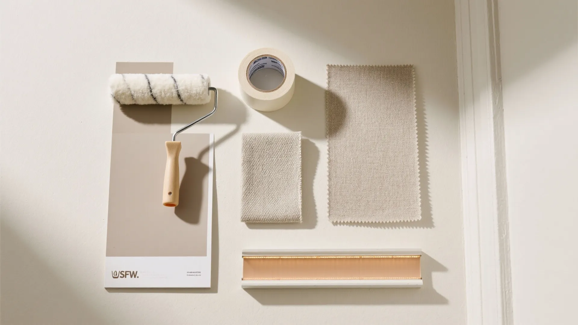 Micro-Textured Paint with Subtle Shadow Play