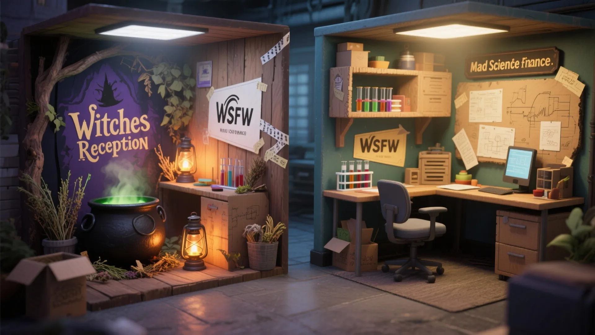 1. Micro-themes: Turn each corner into a mini-set