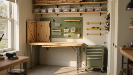 Small Space Workbench Storage: 5 Ideas