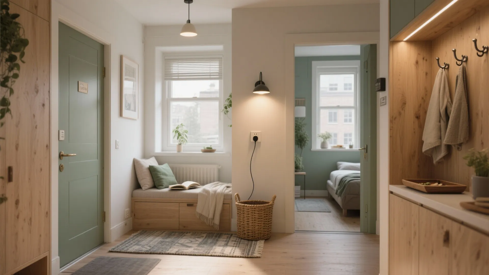 5) Micro-zones that keep life organized