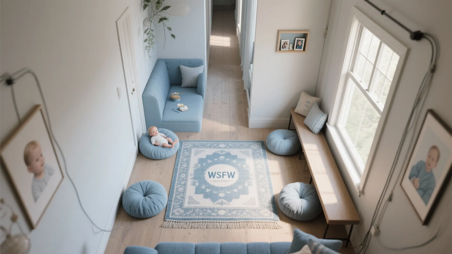 Micro-Zones: Seating, Blessing Area, Photo Corner