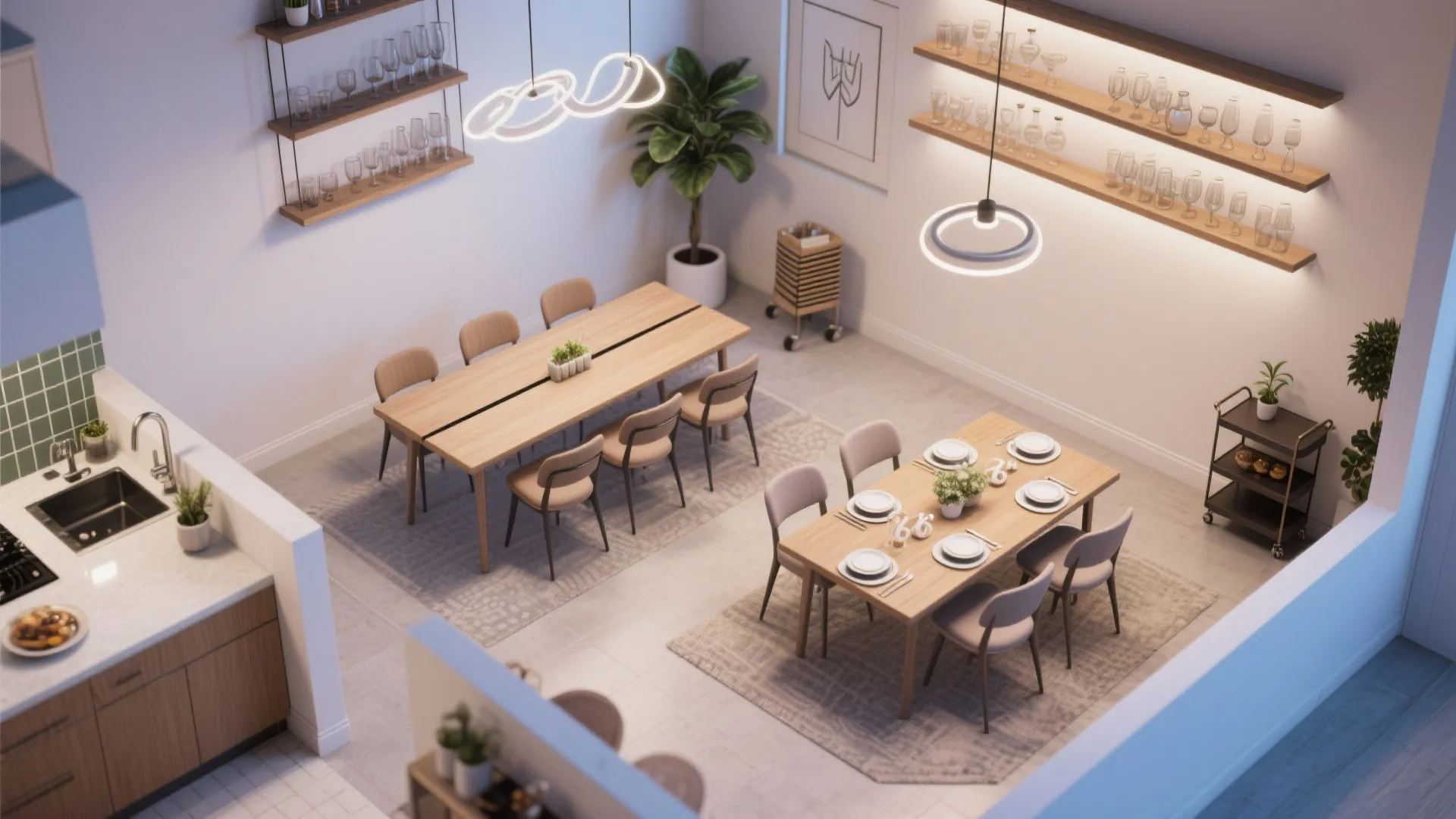 Flexible Furniture and Micro Zones