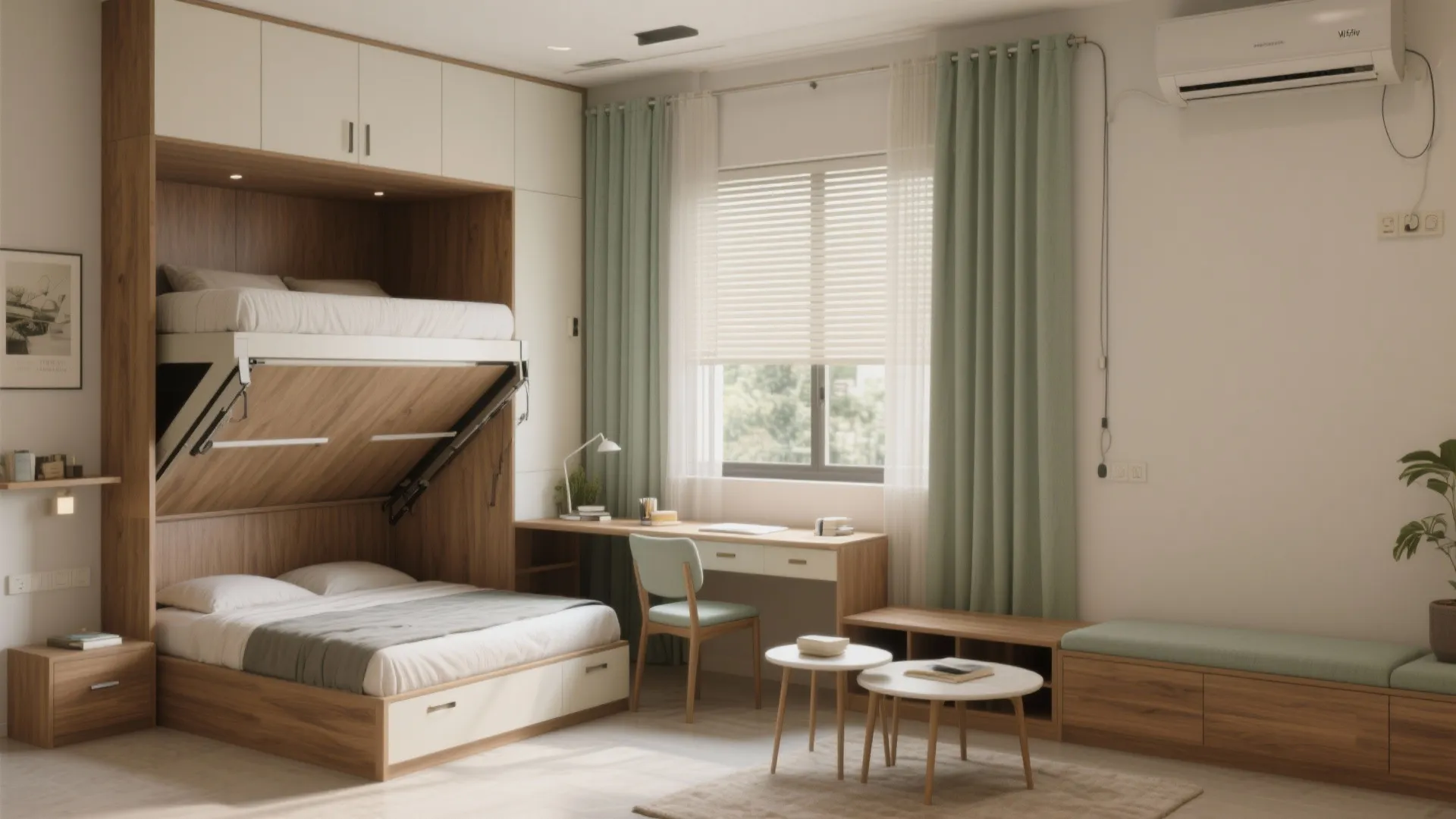 Flexible Furniture and Micro-Zones