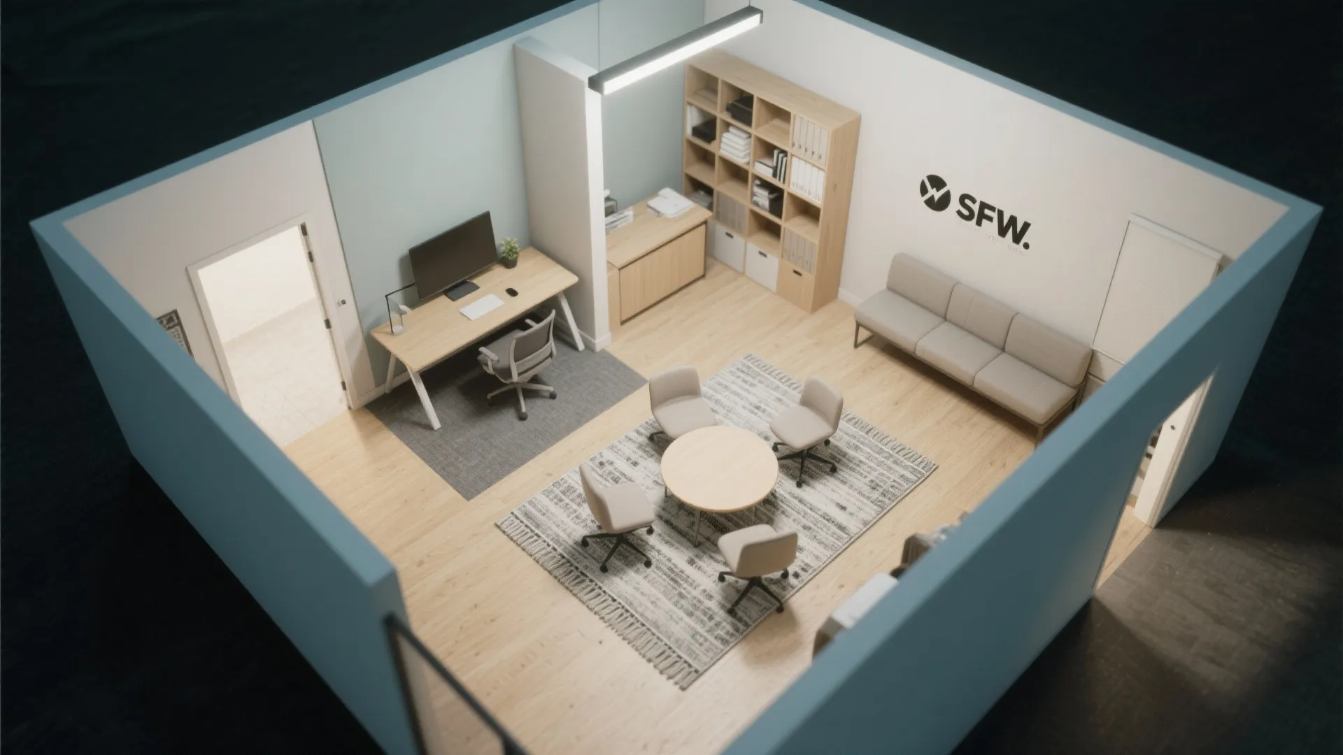 5. Clear circulation + micro-zoning