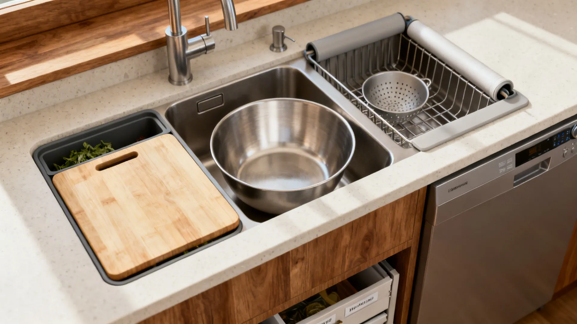 5) Micro-Zoning: Prep Left, Clean Right, and a Calm Center