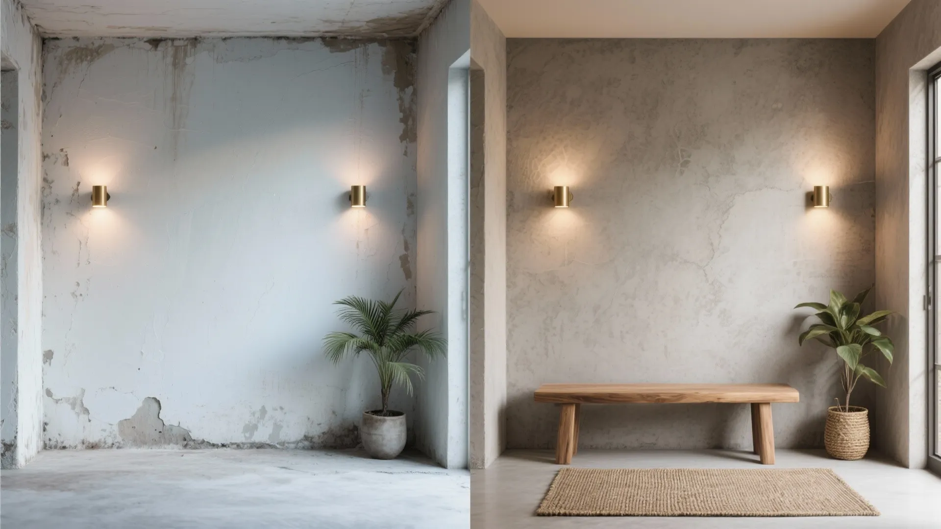 Idea 5: Microcement texture for everyday toughness