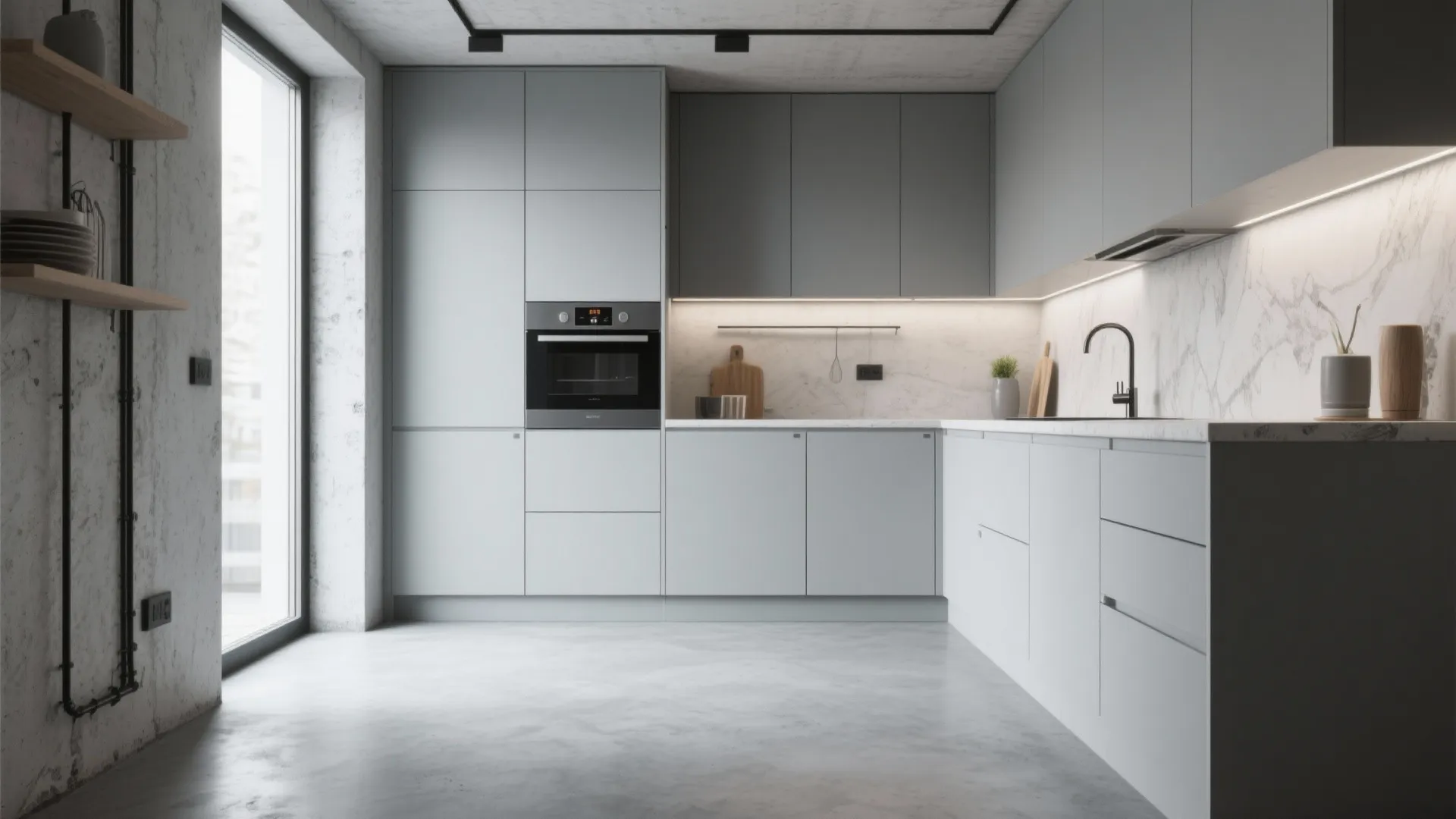 9. Seamless Microcement