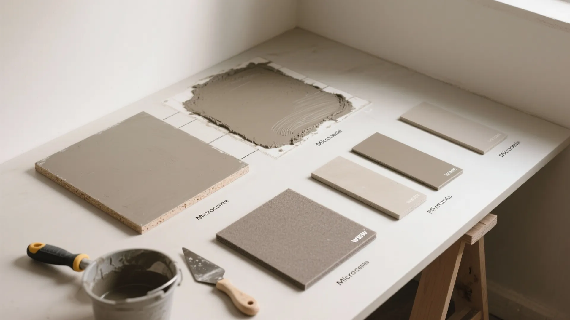 Microcement for Seamless, Low-Maintenance Walls
