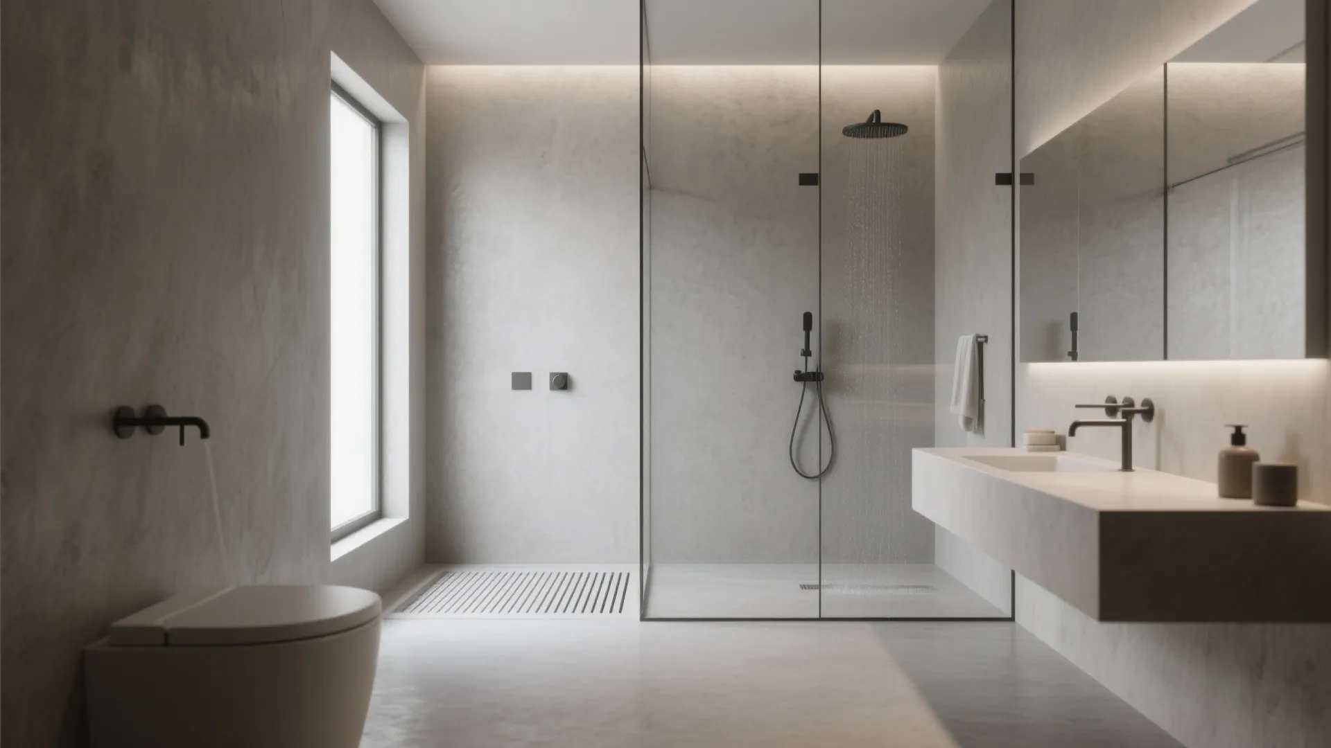 5. Microcement, Venetian Plaster, or Polymer Plasters