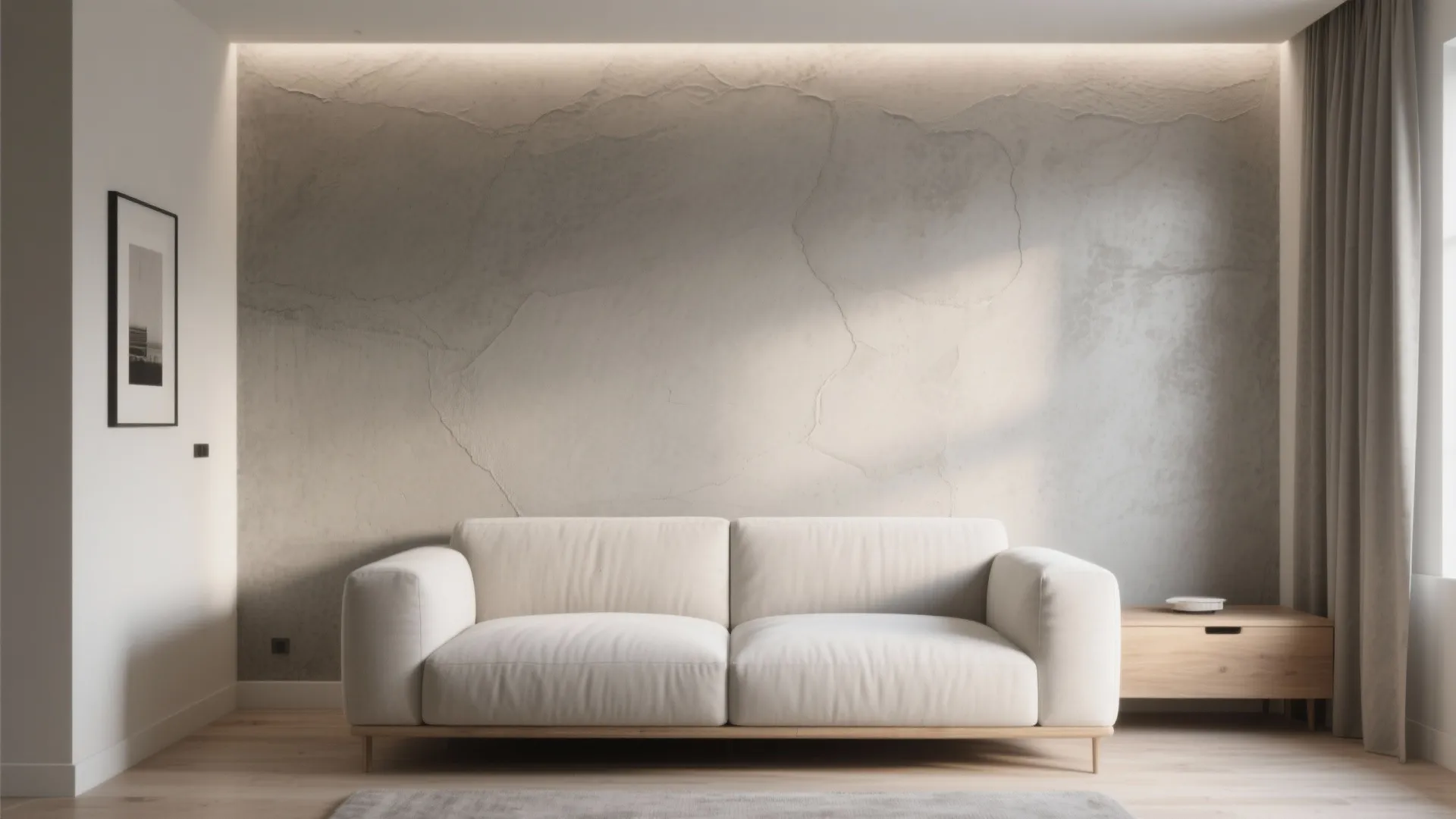 Microcement Feature Wall